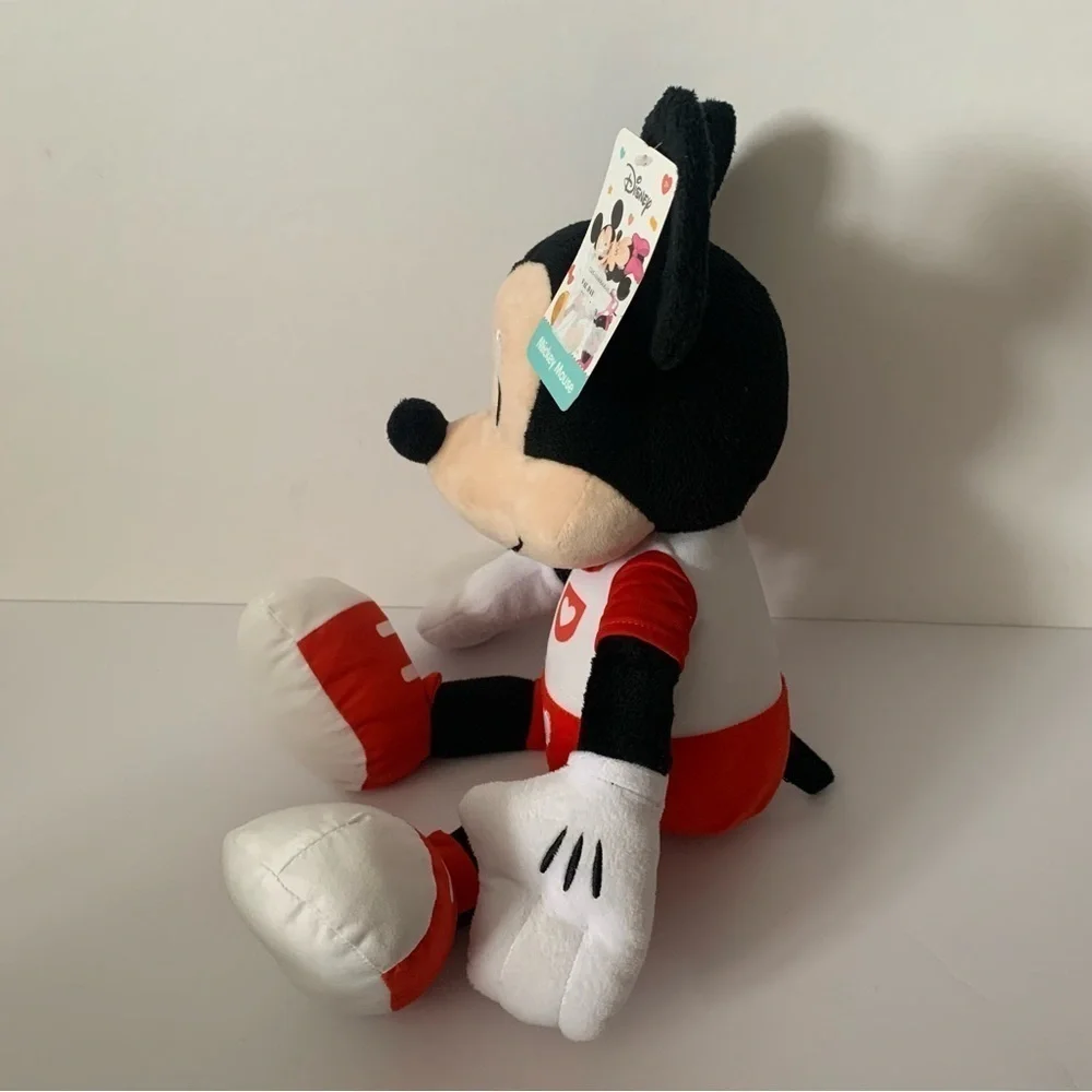 NWT. DISNEY Mickey Mouse 19” Valentine’s Plush Toy